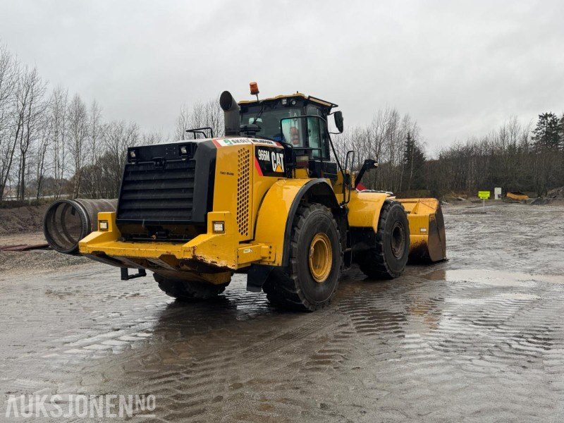 2015 CAT 966M FOREST MACHINE HJULLASTER, VEKT, SENTRALSMØRING, FULL SERVICEHISTORIKK, SKUFFE - Wiellader: afbeelding 5 2015 CAT 966M FOREST MACHINE HJULLASTER, VEKT, SENTRALSMØRING, FULL SERVICEHISTORIKK, SKUFFE - Wiellader: afbeelding 5