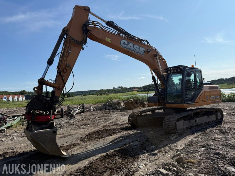 2015 Case CX210C BELTEGRAVER ROTOTILT ENGCON MASKINSTYRING SERVICEHISTORIKK LITE TIMER EN EIER. - Graafmachine: afbeelding 3 2015 Case CX210C BELTEGRAVER ROTOTILT ENGCON MASKINSTYRING SERVICEHISTORIKK LITE TIMER EN EIER. - Graafmachine: afbeelding 3
