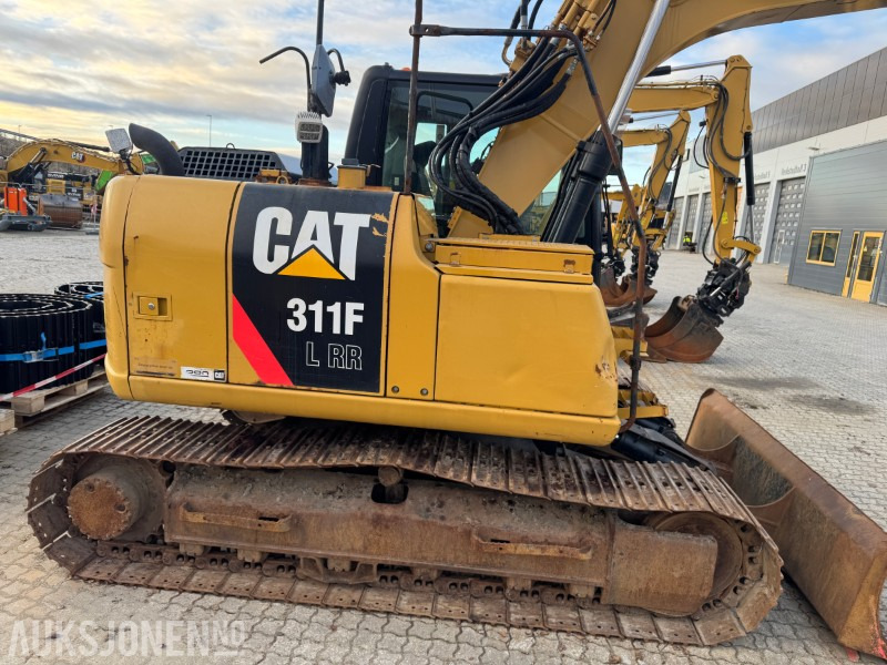 2015 Cat 311F GRAVEMASKIN, ROTOTILT, PUSSESKUFFE, SENTRALSMØRING - Graafmachine: afbeelding 4 2015 Cat 311F GRAVEMASKIN, ROTOTILT, PUSSESKUFFE, SENTRALSMØRING - Graafmachine: afbeelding 4