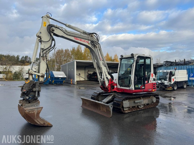 2015 Takeuchi TB290 beltegraver – tiltrotator, servicehistorikk, sentralsmøring og Webasto – godt utstyrt - Graafmachine: afbeelding 1 2015 Takeuchi TB290 beltegraver – tiltrotator, servicehistorikk, sentralsmøring og Webasto – godt utstyrt - Graafmachine: afbeelding 1