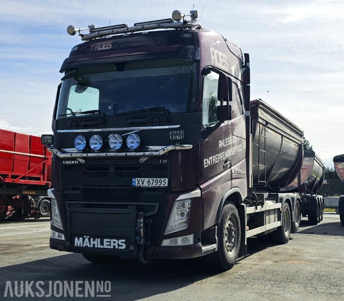 2015 Volvo FH540 6X2 brøyterigget med Norslep tippkasse og asfaltbalje - Kipper vrachtwagen: afbeelding 1 2015 Volvo FH540 6X2 brøyterigget med Norslep tippkasse og asfaltbalje - Kipper vrachtwagen: afbeelding 1
