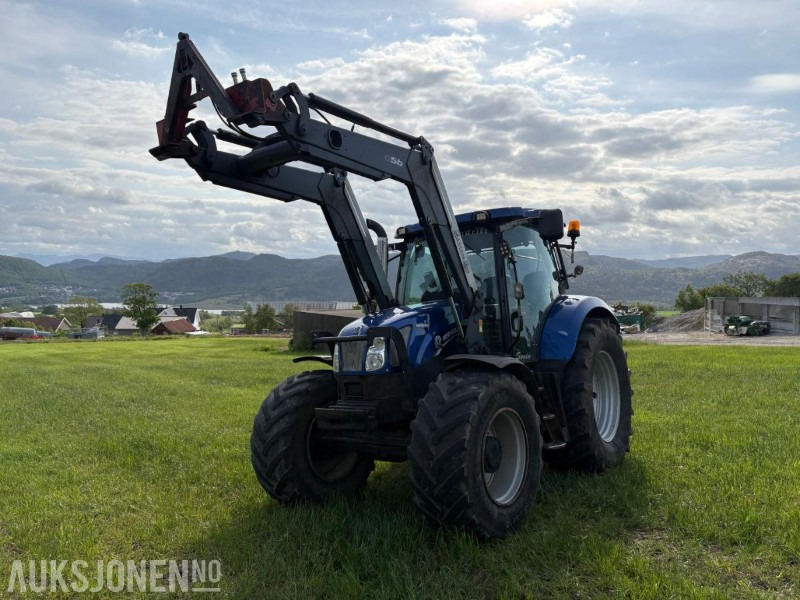 2016 New Holland T6.160 AC 50kmt med frontlaster - Tractor: afbeelding 1 2016 New Holland T6.160 AC 50kmt med frontlaster - Tractor: afbeelding 1