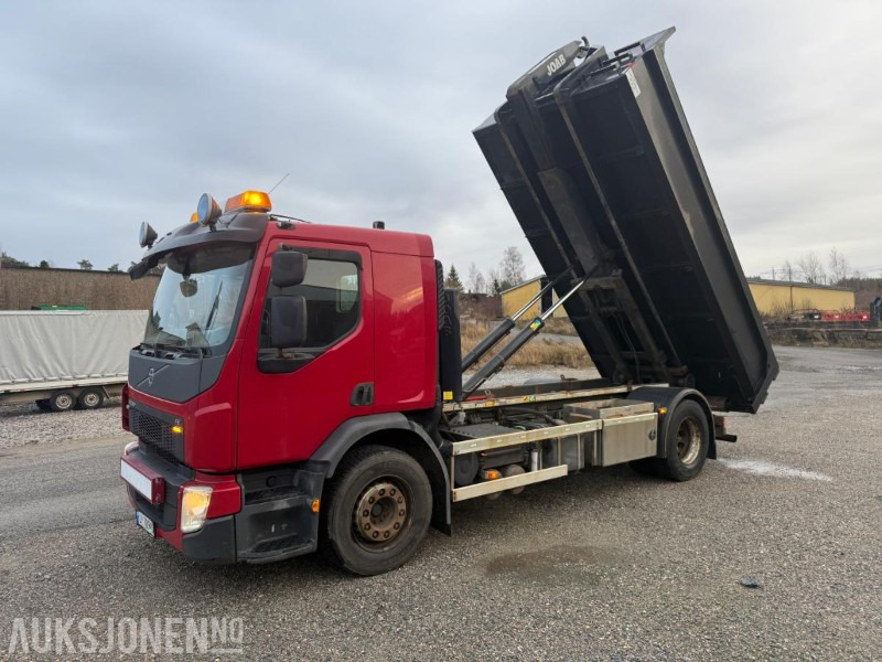 2016 Volvo FE 320 4X2 KROKBIL M/10 KUBIKKS GRUSKASSE - JOABKROK - SERVICEHISTORIKK. - Haakarmsysteem vrachtwagen: afbeelding 1 2016 Volvo FE 320 4X2 KROKBIL M/10 KUBIKKS GRUSKASSE - JOABKROK - SERVICEHISTORIKK. - Haakarmsysteem vrachtwagen: afbeelding 1