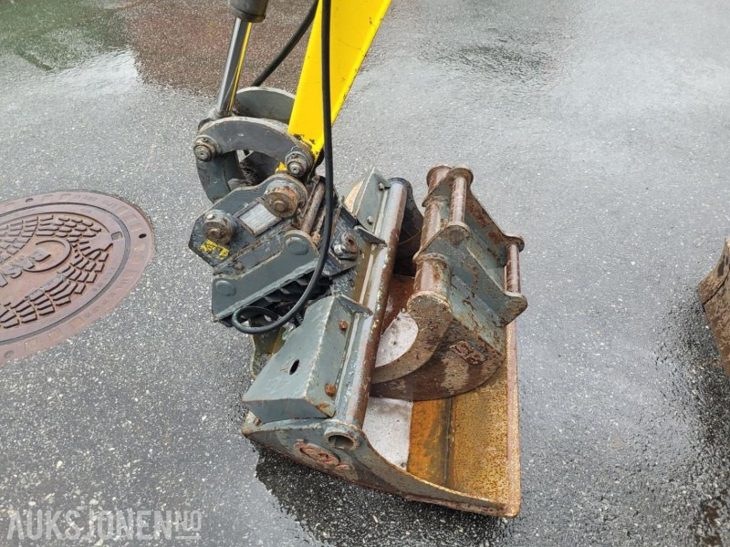 Minigraafmachine 2016 Wacker Neuson 803 Dual Power, 2 skuffer, Elektro-hydraulisk aggregat (HPU): afbeelding 6