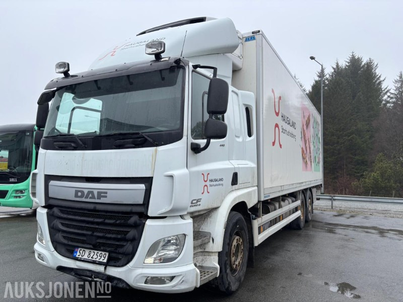 2017 DAF CF 440 6x2 FAN kjøle/frys skapbil. Supra1250 kjøl. 21paller. - Bakwagen: afbeelding 1 2017 DAF CF 440 6x2 FAN kjøle/frys skapbil. Supra1250 kjøl. 21paller. - Bakwagen: afbeelding 1