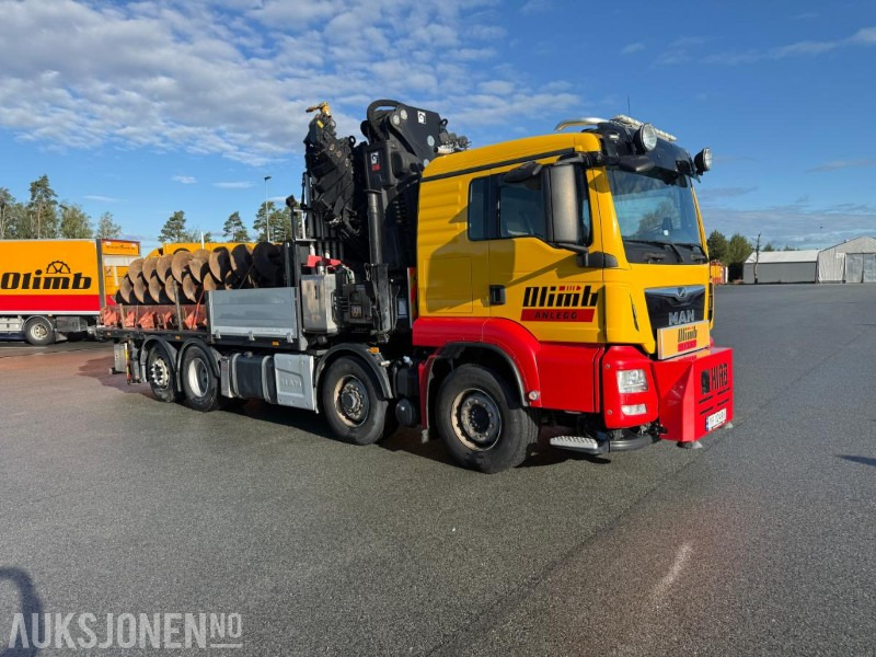 2017 MAN TGS 35.500 KRANBIL M/HIAB X-HIPRO 548 KRAN 8X4 HYDRODRIVE SERVICEHISTORIKK LAV KM. - Kraanwagen: afbeelding 4 2017 MAN TGS 35.500 KRANBIL M/HIAB X-HIPRO 548 KRAN 8X4 HYDRODRIVE SERVICEHISTORIKK LAV KM. - Kraanwagen: afbeelding 4