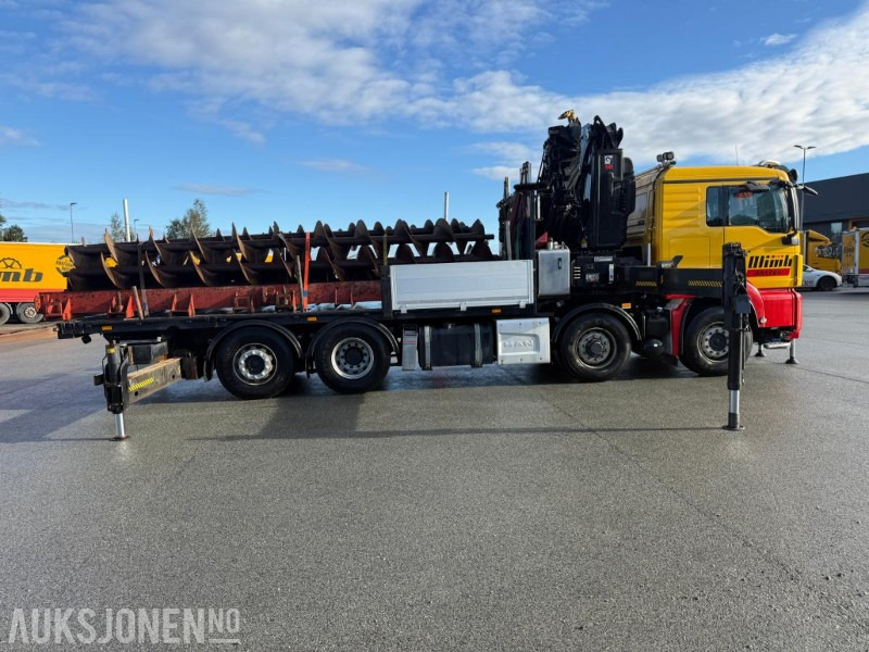 2017 MAN TGS 35.500 KRANBIL M/HIAB X-HIPRO 548 KRAN 8X4 HYDRODRIVE SERVICEHISTORIKK LAV KM. - Kraanwagen: afbeelding 5 2017 MAN TGS 35.500 KRANBIL M/HIAB X-HIPRO 548 KRAN 8X4 HYDRODRIVE SERVICEHISTORIKK LAV KM. - Kraanwagen: afbeelding 5