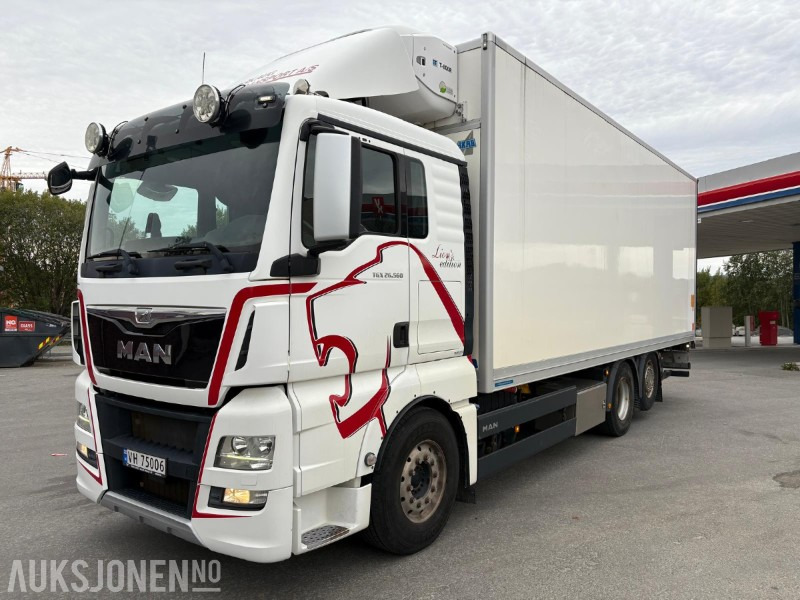2017 MAN TGX 26.560 6x2 skapbil - kjøl/frys - Bakwagen: afbeelding 1 2017 MAN TGX 26.560 6x2 skapbil - kjøl/frys - Bakwagen: afbeelding 1