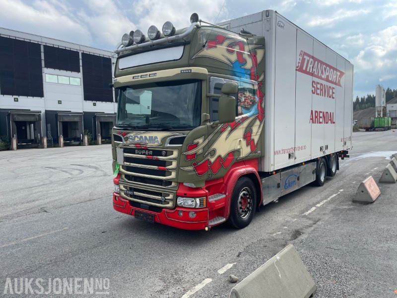 2017 Scania R-580 Ekeriskap m/full sideåpning og 2t bakløfter - Bakwagen: afbeelding 3 2017 Scania R-580 Ekeriskap m/full sideåpning og 2t bakløfter - Bakwagen: afbeelding 3