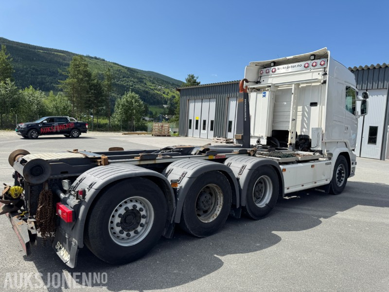 Haakarmsysteem vrachtwagen 2017 Scania R730 4-akslet krokbil 8X4, EURO 6, KRANHYDRAULIKK, EVOLUTION 125: afbeelding 9