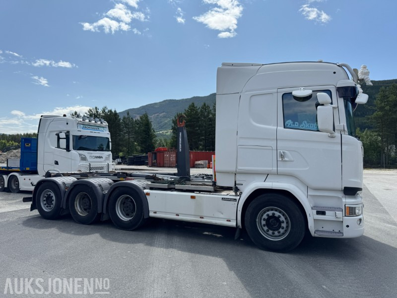 Haakarmsysteem vrachtwagen 2017 Scania R730 4-akslet krokbil 8X4, EURO 6, KRANHYDRAULIKK, EVOLUTION 125: afbeelding 6
