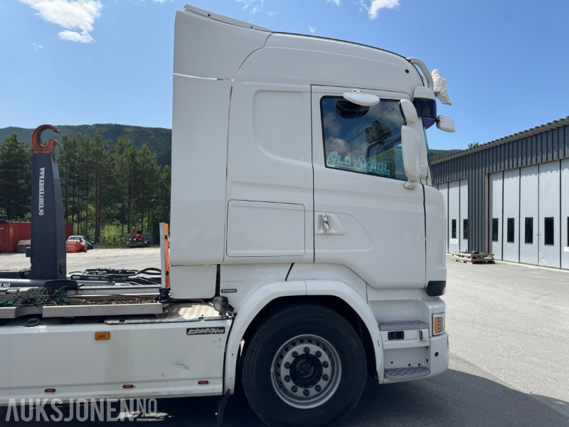 Haakarmsysteem vrachtwagen 2017 Scania R730 4-akslet krokbil 8X4, EURO 6, KRANHYDRAULIKK, EVOLUTION 125: afbeelding 7