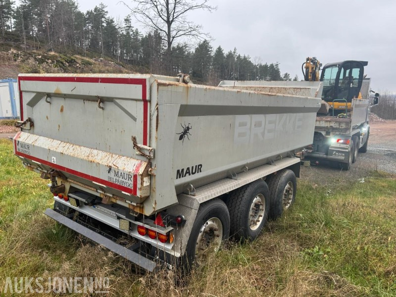 2017 Scania R730 tippbil med Maur trippelkjerre / EURO 6 / 6X4 - Kipper vrachtwagen: afbeelding 4 2017 Scania R730 tippbil med Maur trippelkjerre / EURO 6 / 6X4 - Kipper vrachtwagen: afbeelding 4