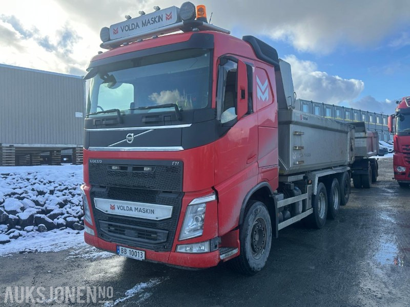 2017 Volvo FH 8X4 Tridem Tippbil EURO6 Istrail påbygg - Kipper vrachtwagen: afbeelding 1 2017 Volvo FH 8X4 Tridem Tippbil EURO6 Istrail påbygg - Kipper vrachtwagen: afbeelding 1