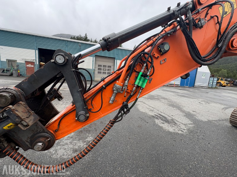 Graafmachine 2018 Doosan DX180LC-5 - 6 381 timer - tiltrotator - 2 skuffer - sertifisert: afbeelding 17