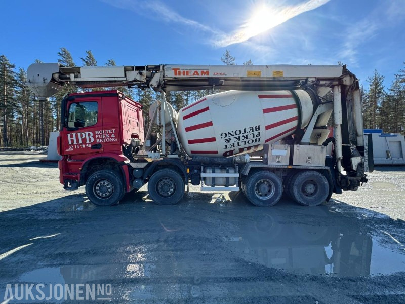 2018 Mercedes-Benz Arocs båndbil til betong - Betonmixer: afbeelding 2 2018 Mercedes-Benz Arocs båndbil til betong - Betonmixer: afbeelding 2