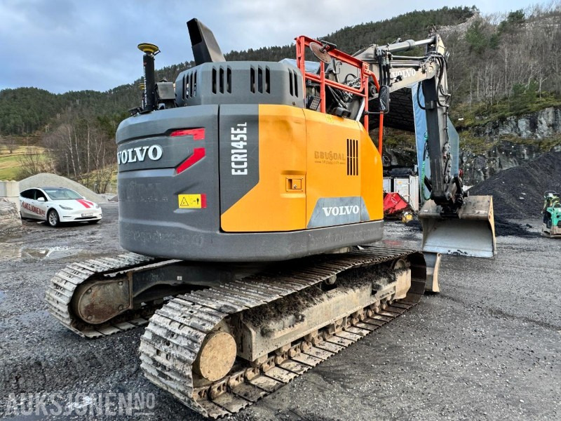 2018 Volvo ECR145EL - 16,5 tonns gravemaskin - Knekkbom - Leica GPS - Sentralsmøring - Bunkringspumpe - 2 skuffer - Sertifiseres før salg - Graafmachine: afbeelding 4 2018 Volvo ECR145EL - 16,5 tonns gravemaskin - Knekkbom - Leica GPS - Sentralsmøring - Bunkringspumpe - 2 skuffer - Sertifiseres før salg - Graafmachine: afbeelding 4