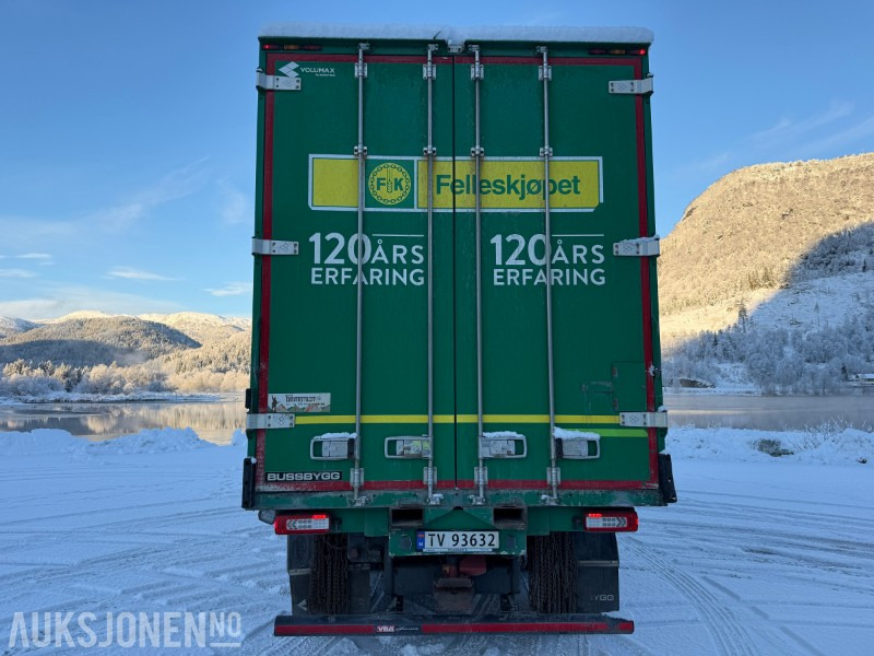 2018 Volvo FH 540 Skapbil med Bussbygg Volumax påbygg - Eu godkjent - Servicehistorikk - Bakwagen: afbeelding 4 2018 Volvo FH 540 Skapbil med Bussbygg Volumax påbygg - Eu godkjent - Servicehistorikk - Bakwagen: afbeelding 4