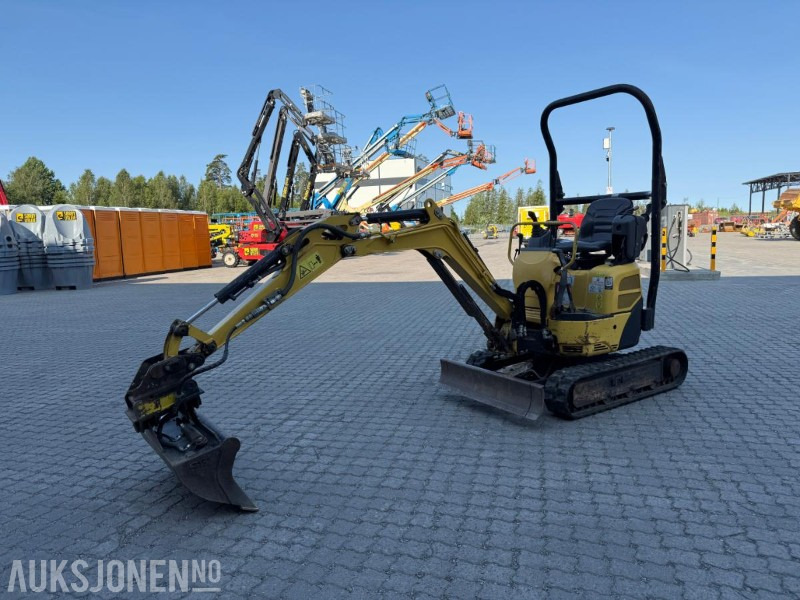 2018 Yanmar Vi012-2A minigraver. - Minigraafmachine: afbeelding 1 2018 Yanmar Vi012-2A minigraver. - Minigraafmachine: afbeelding 1