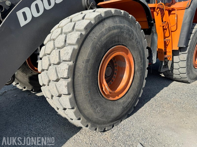 Wiellader 2019 Doosan DL550-5 hjullaster med skuffe / Spakstyring / Loadtronic vekt: afbeelding 19