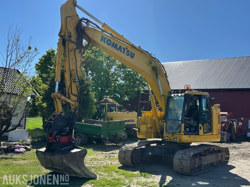2019 Komatsu PC228USLC-11 - Gravemaskin - Tiltrotator R8 - Topcon GPS - 2skuffer - Sentralsmøring - 4467timer - Graafmachine: afbeelding 1 2019 Komatsu PC228USLC-11 - Gravemaskin - Tiltrotator R8 - Topcon GPS - 2skuffer - Sentralsmøring - 4467timer - Graafmachine: afbeelding 1