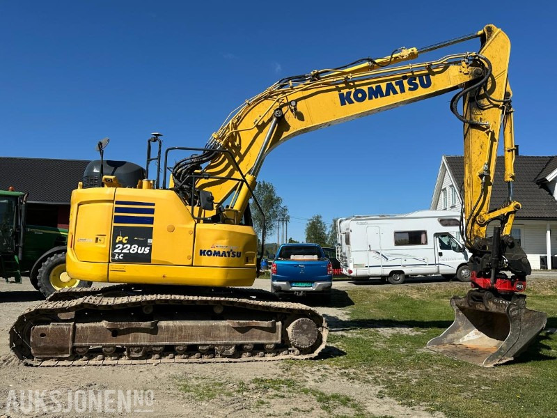 2019 Komatsu PC228USLC-11 - Gravemaskin - Tiltrotator R8 - Topcon GPS - 2skuffer - Sentralsmøring - 4467timer - Graafmachine: afbeelding 5 2019 Komatsu PC228USLC-11 - Gravemaskin - Tiltrotator R8 - Topcon GPS - 2skuffer - Sentralsmøring - 4467timer - Graafmachine: afbeelding 5