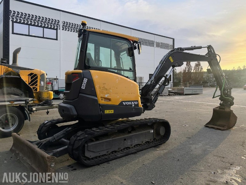 2019 VOLVO ECR50D MINIGRAVER 5 TONN STEELWRIST TILTROTATOR S40 1945 TIMER - Minigraafmachine: afbeelding 5 2019 VOLVO ECR50D MINIGRAVER 5 TONN STEELWRIST TILTROTATOR S40 1945 TIMER - Minigraafmachine: afbeelding 5