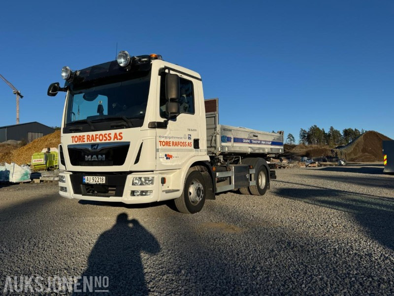 2020 MAN TGL 8.220 4x2 Tippbil, Meiller 3-veis Tipp, Servicehistorikk, Automat, Webasto, 78 514 km - Kipper vrachtwagen: afbeelding 1 2020 MAN TGL 8.220 4x2 Tippbil, Meiller 3-veis Tipp, Servicehistorikk, Automat, Webasto, 78 514 km - Kipper vrachtwagen: afbeelding 1