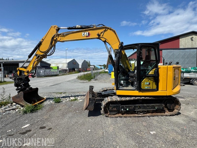 2021 Cat 307.5 gravemaskin med tiltrotator og sentralsmøring / 2 stk skuffer / årskontrollert - Graafmachine: afbeelding 2 2021 Cat 307.5 gravemaskin med tiltrotator og sentralsmøring / 2 stk skuffer / årskontrollert - Graafmachine: afbeelding 2
