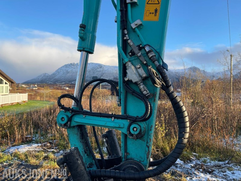 Minigraafmachine 2021 Kobelco SK75SR-7 Gravemaskin med skjær, tiltrotator med gripekassett, nylig sertifisert, kun 2400 timer: afbeelding 12 Minigraafmachine 2021 Kobelco SK75SR-7 Gravemaskin med skjær, tiltrotator med gripekassett, nylig sertifisert, kun 2400 timer: afbeelding 12