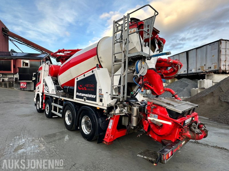 2021 Scania P500XT 8X4 Putzmeister PUMI 28-4Betongpumpe, 83413km - Betonmixer: afbeelding 3 2021 Scania P500XT 8X4 Putzmeister PUMI 28-4Betongpumpe, 83413km - Betonmixer: afbeelding 3