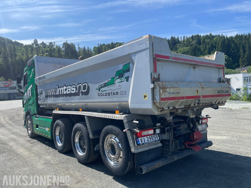 2022 Volvo FH 540 8X4 Tippbil, Tridem luftfjæring og hydraulisk styrt løpeaksel med single hjul - Kipper vrachtwagen: afbeelding 3 2022 Volvo FH 540 8X4 Tippbil, Tridem luftfjæring og hydraulisk styrt løpeaksel med single hjul - Kipper vrachtwagen: afbeelding 3