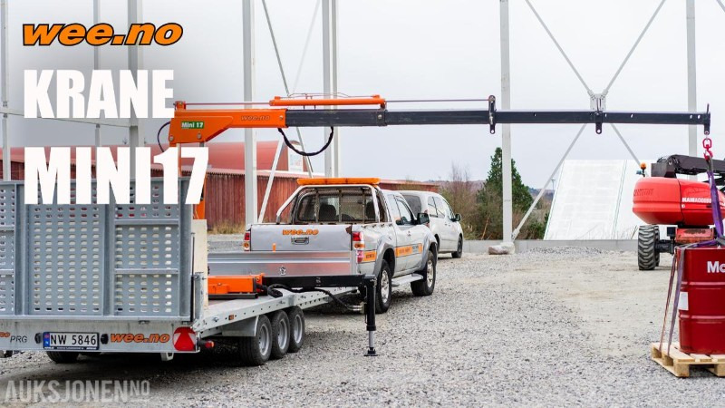 2023 Ny Kran Mini 17 - Maks løftkapasitet: 1300 kg. - Kraan: afbeelding 3 2023 Ny Kran Mini 17 - Maks løftkapasitet: 1300 kg. - Kraan: afbeelding 3