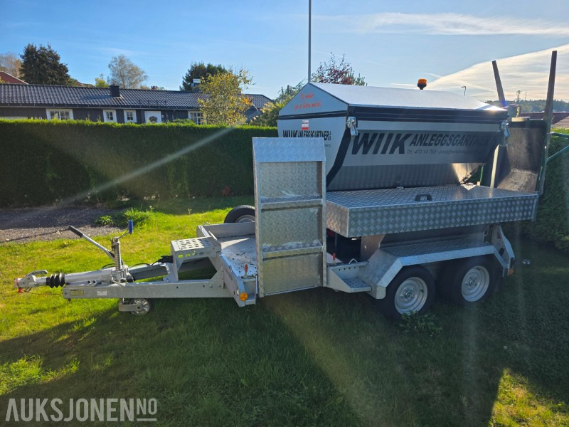 2024 Brian James Trailers A-Type asfalthenger med 2021 Svepac F 90A vibroplate 2.9kW, 2022 Honda EU22i strømaggregat og utstyr - Bouwmaterieel: afbeelding 1 2024 Brian James Trailers A-Type asfalthenger med 2021 Svepac F 90A vibroplate 2.9kW, 2022 Honda EU22i strømaggregat og utstyr - Bouwmaterieel: afbeelding 1
