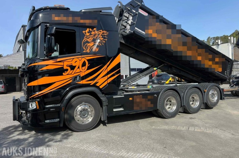2024 Scania R590 8x4 krokbil - 12 000 km - serviceavtale - Haakarmsysteem vrachtwagen: afbeelding 3 2024 Scania R590 8x4 krokbil - 12 000 km - serviceavtale - Haakarmsysteem vrachtwagen: afbeelding 3