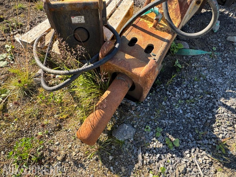 Aanbouwdeel voor Bouwmachine 2005 Hanwoo Hydraulisk pigghammer HB325 BA: afbeelding 6