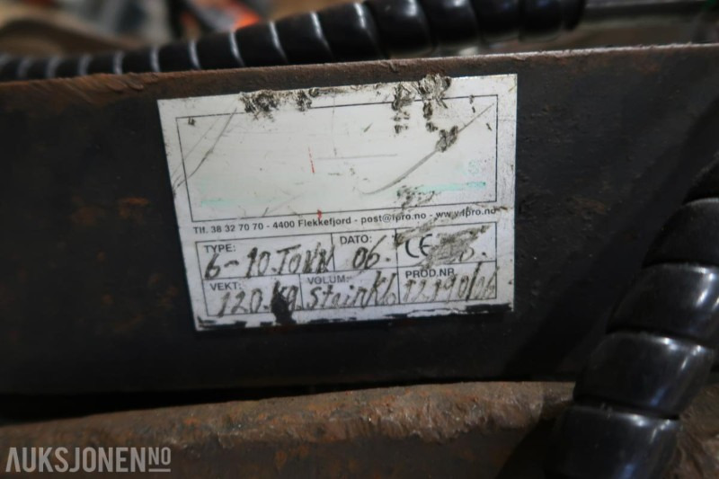 Hydraulisk sortering/rivsgrabb/steinklo med S50 feste - Aanbouwdeel voor Bouwmachine: afbeelding 4 Hydraulisk sortering/rivsgrabb/steinklo med S50 feste - Aanbouwdeel voor Bouwmachine: afbeelding 4