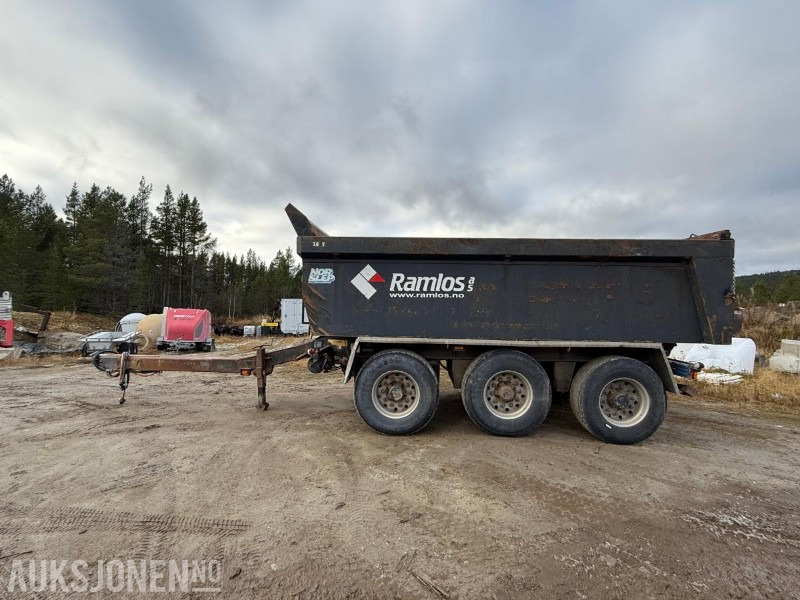 2004 Nor Slep PHV24 3-akslet dumperhenger - Aanhanger: afbeelding 2 2004 Nor Slep PHV24 3-akslet dumperhenger - Aanhanger: afbeelding 2