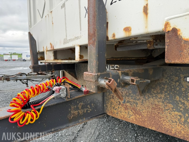 Aanhanger 2013 HFR trippelkjerre med container: afbeelding 11