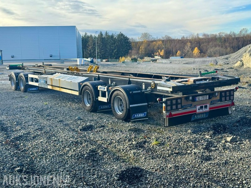 2023 NÄRKO 4-akslet Krokhenger - Eu-godkjent til 05/26 - Aanhanger: afbeelding 3 2023 NÄRKO 4-akslet Krokhenger - Eu-godkjent til 05/26 - Aanhanger: afbeelding 3