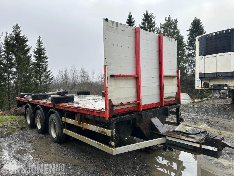 ATKA R. SIMENSEN - 3 akslet container henger med plan - Aanhanger: afbeelding 2 ATKA R. SIMENSEN - 3 akslet container henger med plan - Aanhanger: afbeelding 2