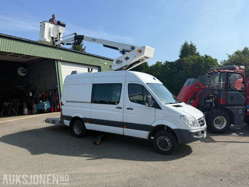 2009 Mercedes-Benz Sprinter 515CDI liftbil - 14m løftehøyde - Gemeentelijke machine/ Speciaal: afbeelding 5 2009 Mercedes-Benz Sprinter 515CDI liftbil - 14m løftehøyde - Gemeentelijke machine/ Speciaal: afbeelding 5