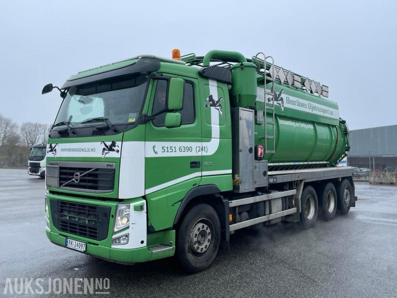 2010 VOLVO FH500 8X4 INTERCONSULT SS2343 BST3-17CR ADR SLAMSUGER MED HØYTRYKKSPYLER - 203576 KM. - Gemeentelijke machine/ Speciaal: afbeelding 1 2010 VOLVO FH500 8X4 INTERCONSULT SS2343 BST3-17CR ADR SLAMSUGER MED HØYTRYKKSPYLER - 203576 KM. - Gemeentelijke machine/ Speciaal: afbeelding 1