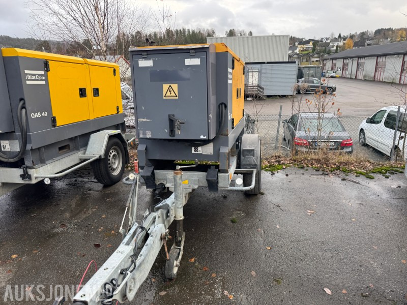 2010 Atlas Copco Atlas Copco QAS 20 - Strømaggregat 20 kVA, 400/230V - Industriële machine: afbeelding 3 2010 Atlas Copco Atlas Copco QAS 20 - Strømaggregat 20 kVA, 400/230V - Industriële machine: afbeelding 3