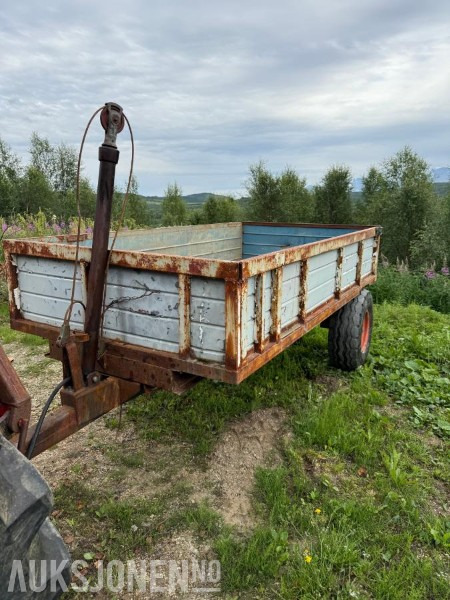 1970 Moelven Tilhenger Wire tipp - Landbouwmachine: afbeelding 1 1970 Moelven Tilhenger Wire tipp - Landbouwmachine: afbeelding 1