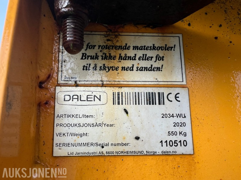 2020 mod Dalen 2034-WU strøkasse - Landbouwmachine: afbeelding 5 2020 mod Dalen 2034-WU strøkasse - Landbouwmachine: afbeelding 5