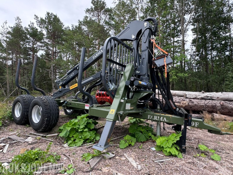 2023 Farma Tømmerhenger T9F med kran og tømmerklype - Landbouwmachine: afbeelding 3 2023 Farma Tømmerhenger T9F med kran og tømmerklype - Landbouwmachine: afbeelding 3