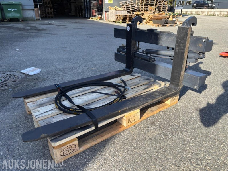 Landbouwmachine Hydraulisk pallegaffel 2.5 tonn sms/trima kobling: afbeelding 1