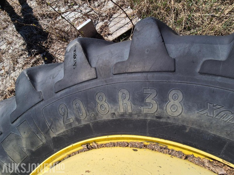 Michelin AGRIBIB 20.8R38 Tvillinhjul - Landbouwmachine: afbeelding 3 Michelin AGRIBIB 20.8R38 Tvillinhjul - Landbouwmachine: afbeelding 3