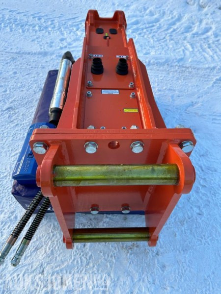 NY KM 1000 PIGGHAMMER s60-FESTE CE merket GARANTI - Hydraulische hamer: afbeelding 2 NY KM 1000 PIGGHAMMER s60-FESTE CE merket GARANTI - Hydraulische hamer: afbeelding 2